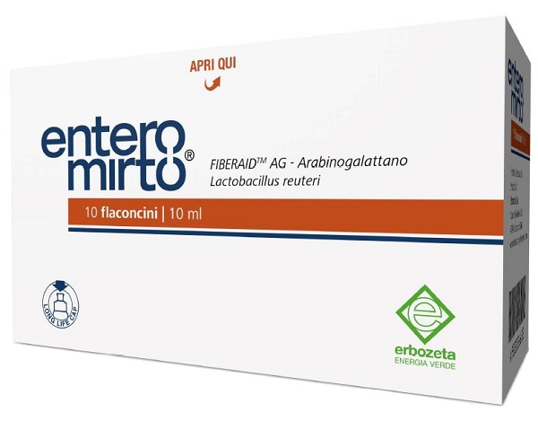 ENTERO MIRTO 10 FLACONCINI DA 10 ML - pharmaluna