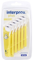 INTERPROX PLUS MINI GIALLO 6 PEZZI - pharmaluna