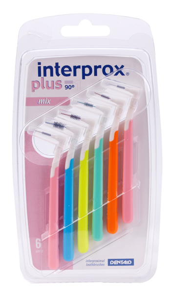 INTERPROX PLUS RANGE 2 ROSA + 1 VERDE + 1 GIALLO + 1 BLU + 1 ARANCIO - pharmaluna