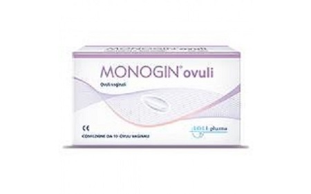 MONOGIN OVULI VAGINALI 10 PEZZI - pharmaluna