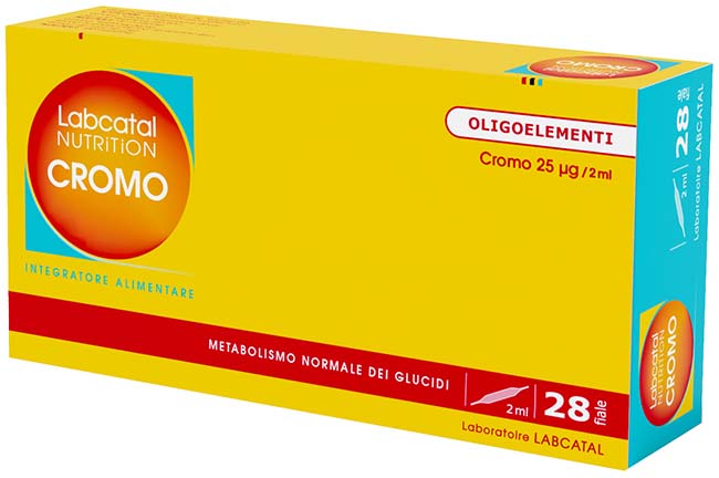 LABCATAL OLIGOSOL CROMO 28 FIALE 2 ML - pharmaluna