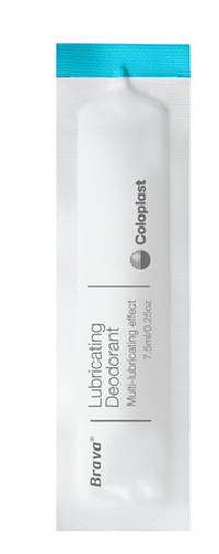 BRAVA DEODORANTE LUBRIFICANTE PER STOMIA E SACCHE URINA 20 BUSTINE MONODOSE 7,5 ML - pharmaluna