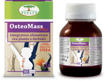 OSTEOMASS PLUS 60 CAPSULE FLACONE 24 G - pharmaluna