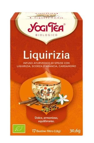 YOGI TEA LIQUIRIZIA BIO 30,6 G - pharmaluna