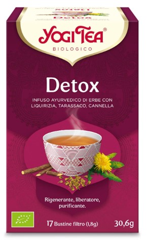 YOGI TEA DETOX BIO 30,6 G - pharmaluna