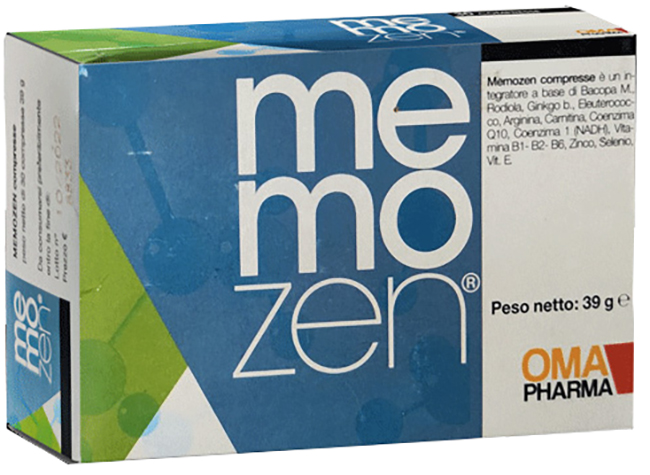 MEMOZEN 30 COMPRESSE 39 G - pharmaluna