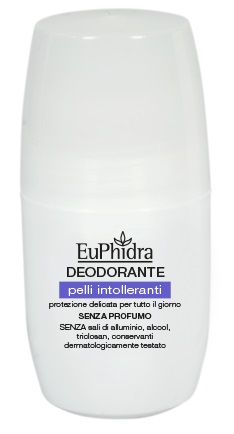 DEODORANTE IN EMULSIONE IN FLACONE ROLL-ON CON ASTUCCIO EUPHIDRA - pharmaluna