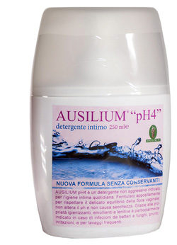 AUSILIUM PH4 DETERGENTE INTIMO 250 ML - pharmaluna