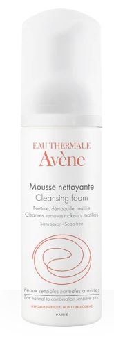 EAU THERMALE AVENE MOUSSE DETERGENTE 150 ML - pharmaluna