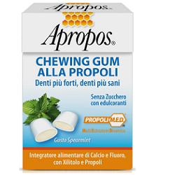 APROPOS CHEWINGUM PROPOLI 25 G - pharmaluna