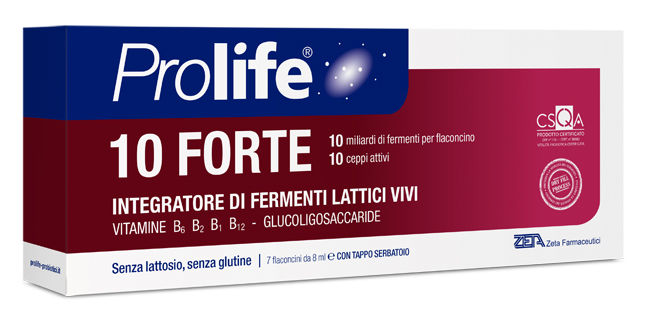 PROLIFE 10 FORTE 7 FLACONCINI 8 ML - pharmaluna