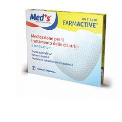 CEROTTO FARMACTIVE CICATRICI 7,5X10CM 4 PEZZI - pharmaluna