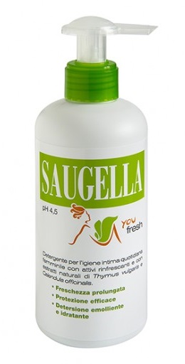SAUGELLA YOU FRESH IN MY DAYS DETERGENTE INTIMO 200 ML - pharmaluna