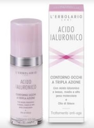 ACIDO IALURONICO CONTORNO OCCHI A TRIPLA AZIONE TRATTAMENTO ANTIAGE 30 ML - pharmaluna