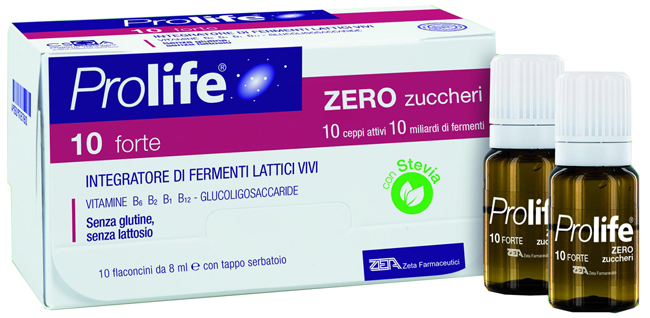 PROLIFE 10 MILIARDI ZERO ZUCCHERO 10 FLACONI DA 8 ML - pharmaluna