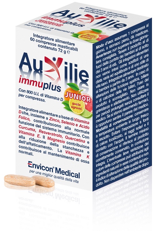 AUXILIE IMMUPLUS JUNIOR 30 COMPRESSE - pharmaluna