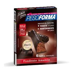 PESOFORMA BARRETTE DARK 12 X 31 G - pharmaluna