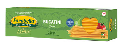 FARABELLA BUCATINI PASTA SENZA GLUTINE 250 G - pharmaluna