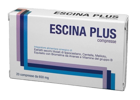 ESCINA PLUS 20 COMPRESSE - pharmaluna
