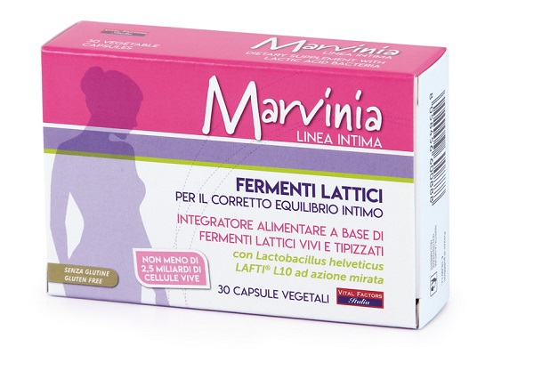 MARVINIA FERMENTI LATTICI 30 CAPSULE 9 G - pharmaluna