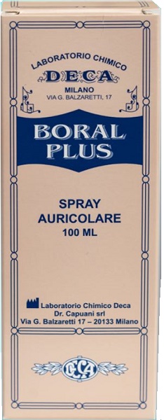 BORAL PLUS SPRAY AURICOLARE 100 ML - pharmaluna