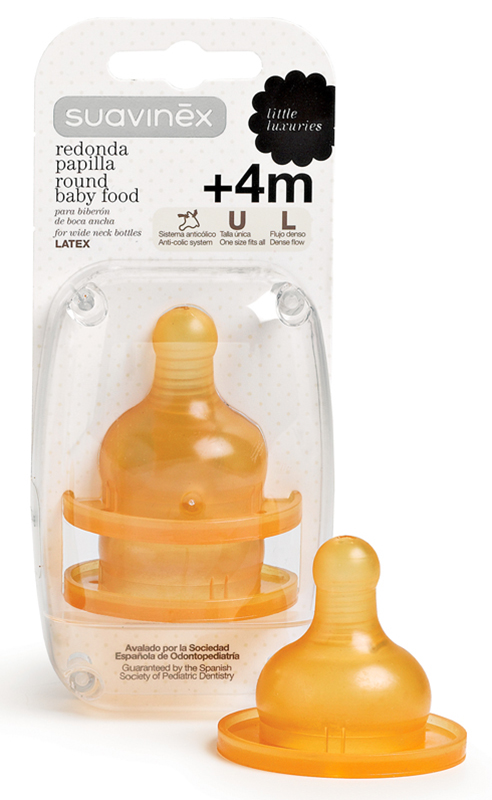 SUAVINEX TETT PAPP LATT +4M 2P - pharmaluna