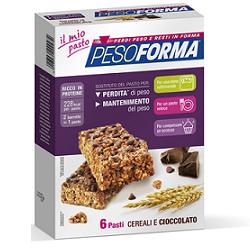 PESOFORMA BARRETTA CEREALI/CIOCCOLATO 12 X 31 G - pharmaluna