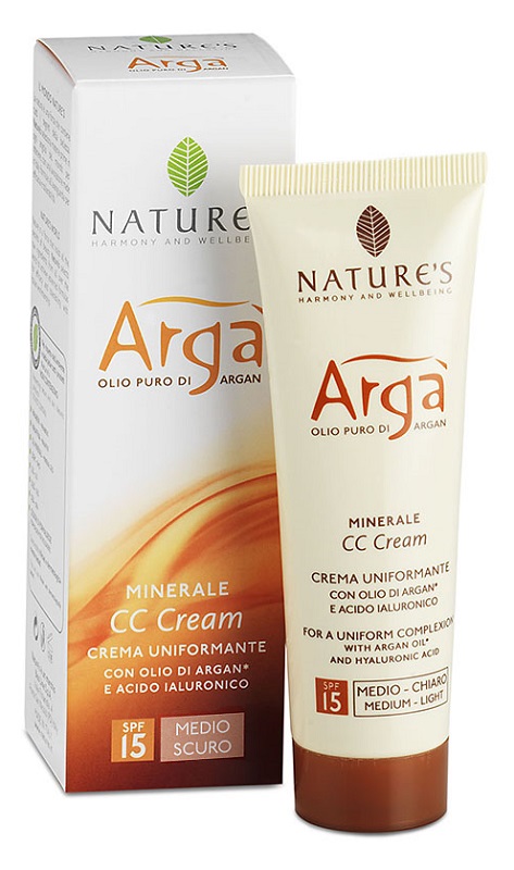 ARGA' MINERALE CC CREAM VISO MEDIO SCURA 50 ML - pharmaluna