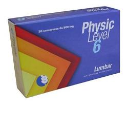 PHYSIC LEVEL 6 LUMBAR 30 COMPRESSE 800 MG - pharmaluna