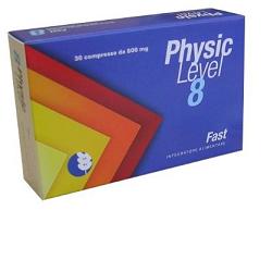 PHYSIC LEVEL 8 FAST 30 COMPRESSE 800 MG - pharmaluna
