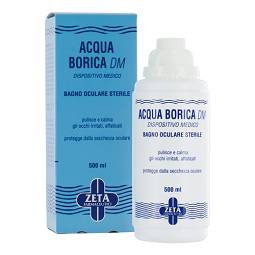 ACQUA BORICA PER BAGNO OCULARE STERILE 500 ML - pharmaluna