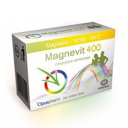 MAGNEVIT 400 30 COMPRESSE 39 G - pharmaluna