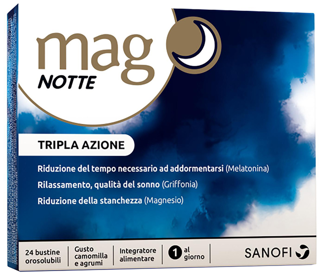 MAG NOTTE 24 BUSTINE OROSOLUBILI - pharmaluna