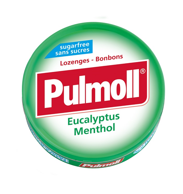 PULMOLL EUCALYPTUS MENTHOL SENZA ZUCCHERO 45 G - pharmaluna