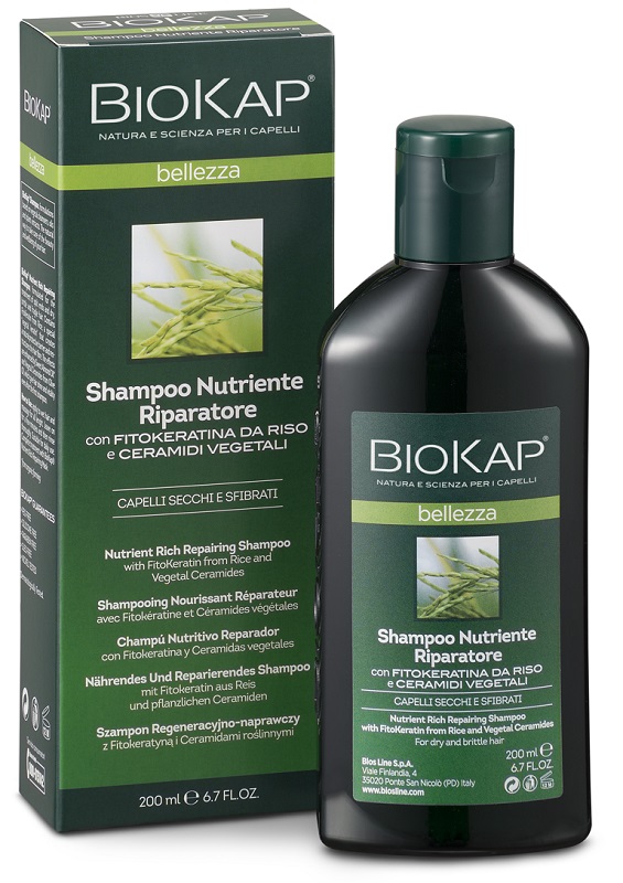 BIOKAP SHAMPOO NUTRIENTE/RIPARATORE 200 ML - pharmaluna
