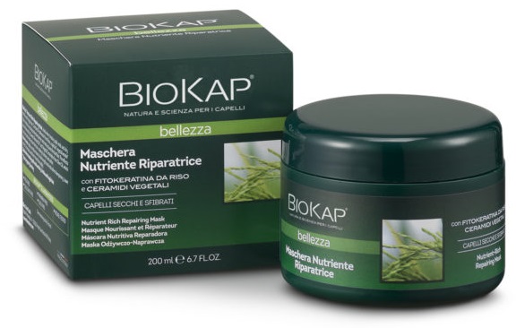 BIOKAP MASCHERA NUTRIENTE/RIPARATRICE 200 ML - pharmaluna