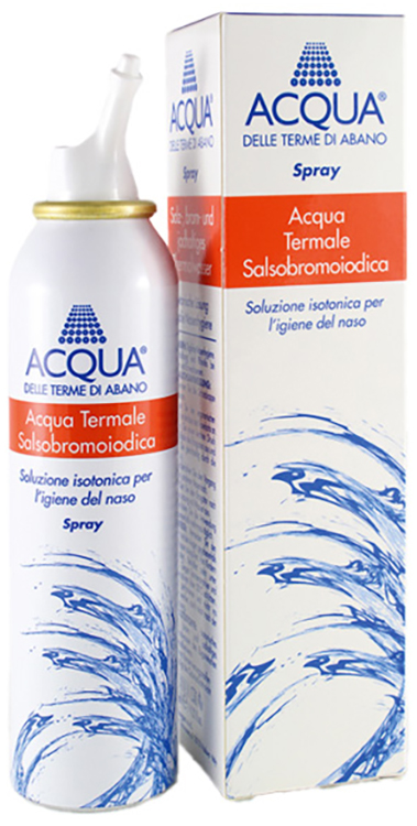 ACQUA DELLE TERME DI ABANO ISOTONICA SPRAY IRRIGAZIONE NASALE 125 ML - pharmaluna