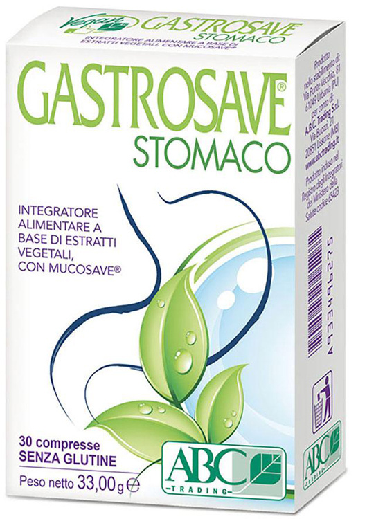 GASTROSAVE ASTUCCIO 30 COMPRESSE - pharmaluna