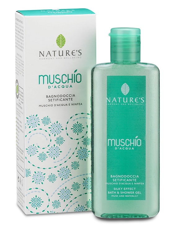 NATURE'S MUSCHIO D'ACQUA BAGNODOCCIA SETIFICANTE 200 ML - pharmaluna