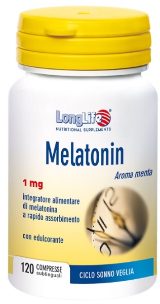 LONGLIFE MELATONIN 1 MG 120 COMPRESSE - pharmaluna