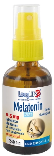 LONGLIFE MELATONIN SPRAY 0,5MG 30 ML - pharmaluna