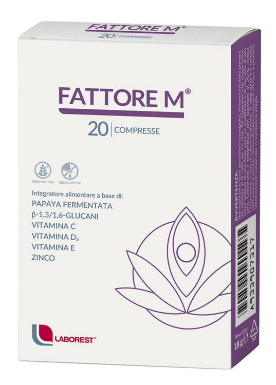 FATTORE M 20 COMPRESSE - pharmaluna