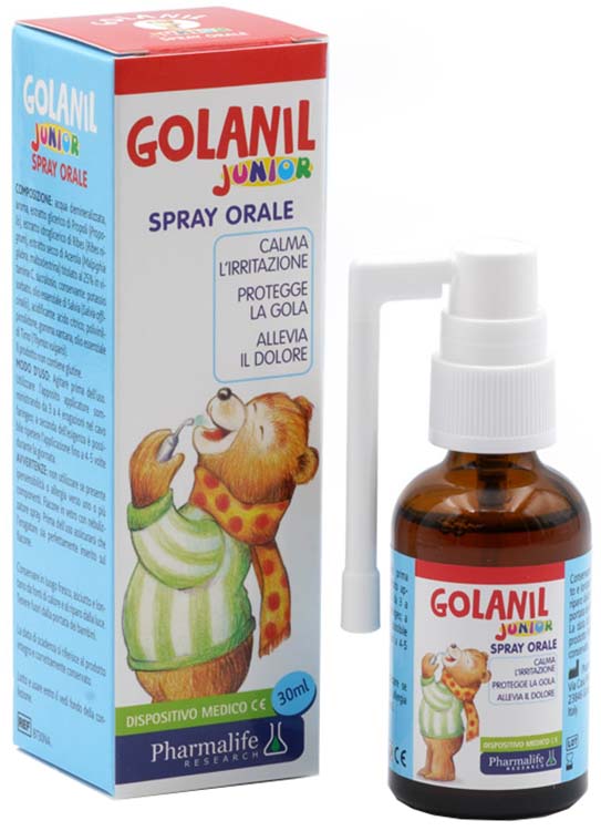 SPRAY ORALE GOLANIL JUNIOR 30 ML - pharmaluna