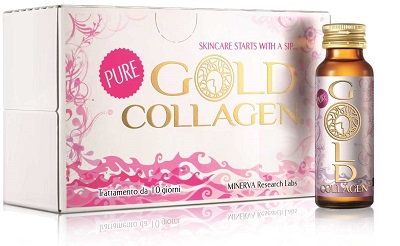 GOLD COLLAGEN PURE 10 FLACONI 50 ML - pharmaluna