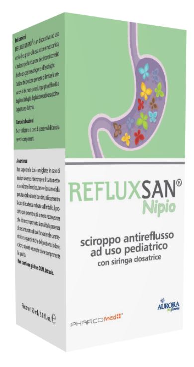 REFLUXSAN NIPIO SCIROPPO ANTIREFLUSSO 150 ML - pharmaluna