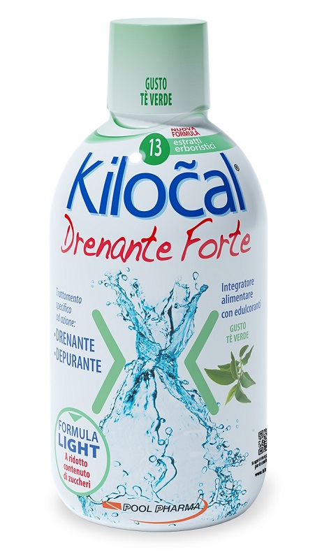 KILOCAL DRENANTE FORTE THE VERDE 500 ML - pharmaluna