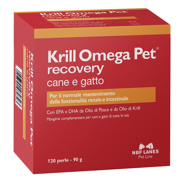 KRILL OMEGA PET RECOVERY BLISTER 120 PERLE - pharmaluna