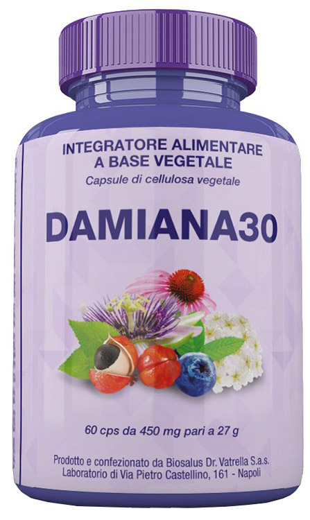 DAMIANA30 60 CAPSULE 27 GRAMMI - pharmaluna
