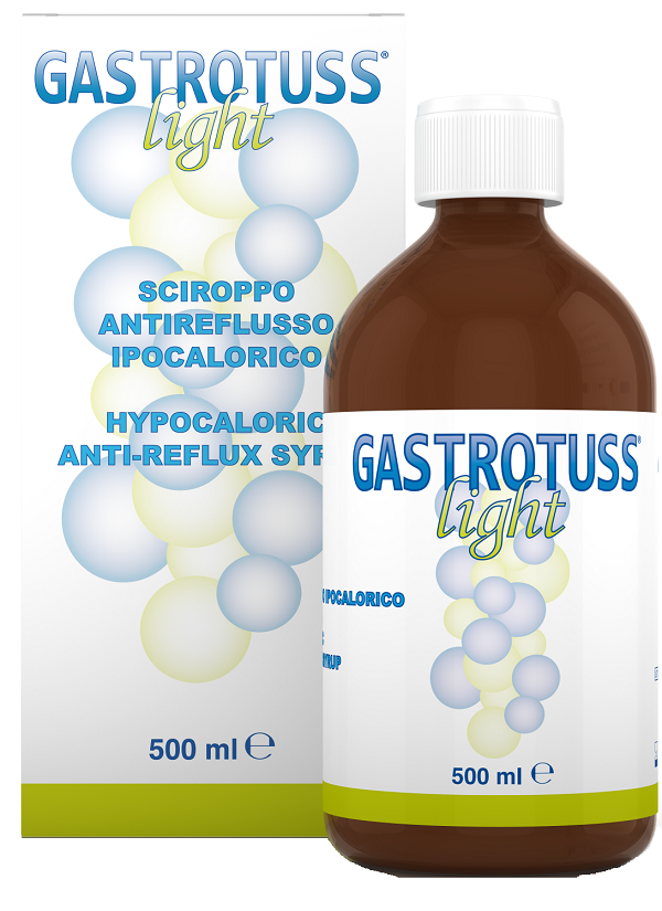SCIROPPO ANTIREFLUSSO IPOCALORICO GASTROTUSS LIGHT 500 ML - pharmaluna