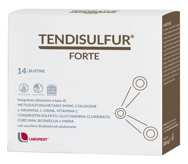 TENDISULFUR FORTE 14 BUSTE 119 G - pharmaluna